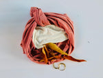 Load image into Gallery viewer, Pre-Tied Head Wrap Bamboo Lining |Fear-Less Rose
